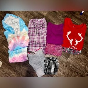 Pajama Set lot. Size small